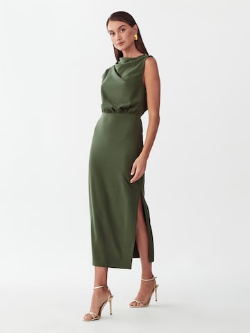 Robe de soirée St MRLO en vert