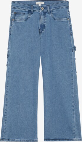 Marc O'Polo Wide leg Jeans in Blauw: voorkant