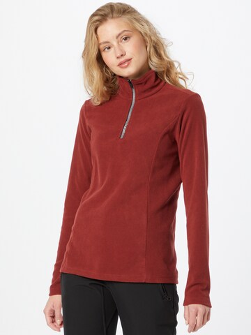 BRUNOTTI Athletic Sweater 'Misma FW2021' in Red: front