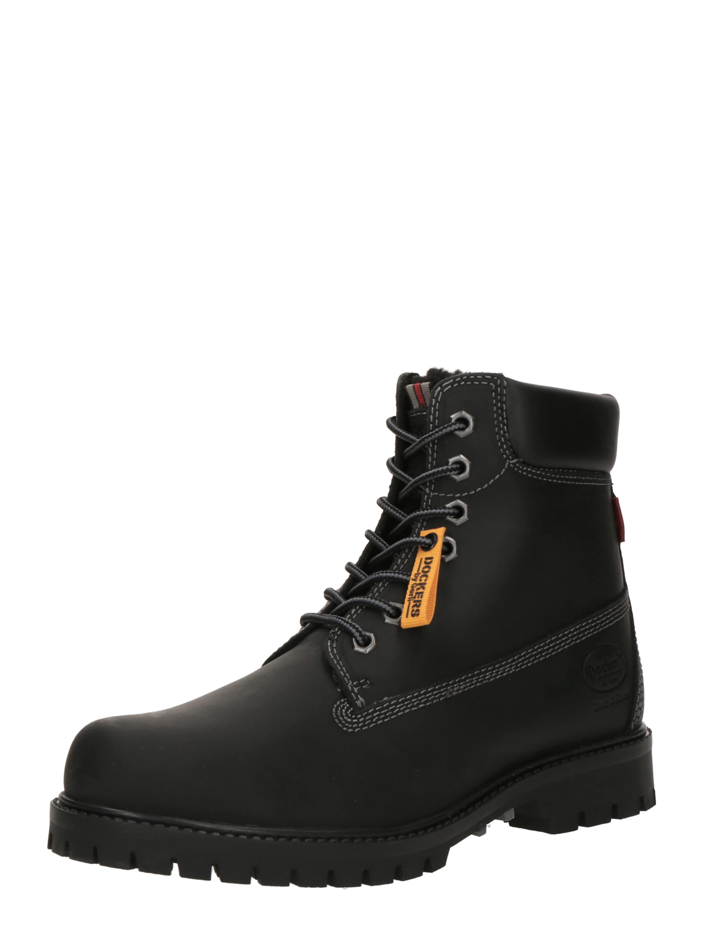 Dockers by Gerli Боти с връзки в черно: отпред