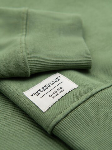 Sweat-shirt 'OM-SSBN-0271' Ombre en vert