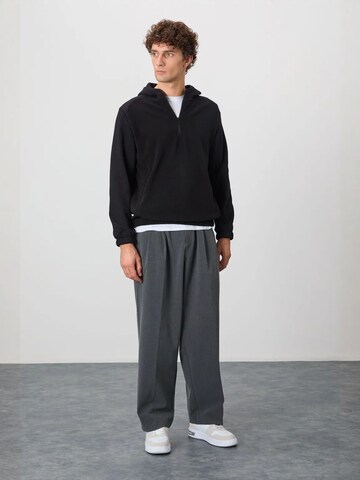 Tommy Life Fleece jas in Zwart