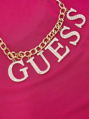 GUESS Bustier Badeanzug in Pink