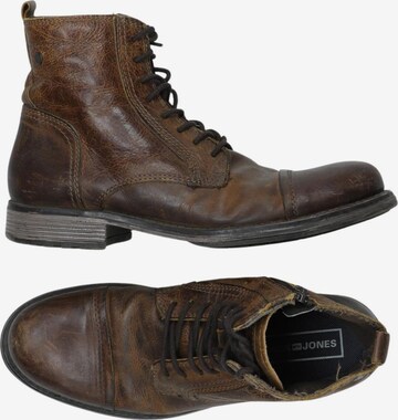 JACK & JONES Anke & Mid-Calf Boots in 41 in Brown: front