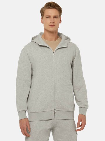 Boggi Milano Sweat jacket in Grey: front
