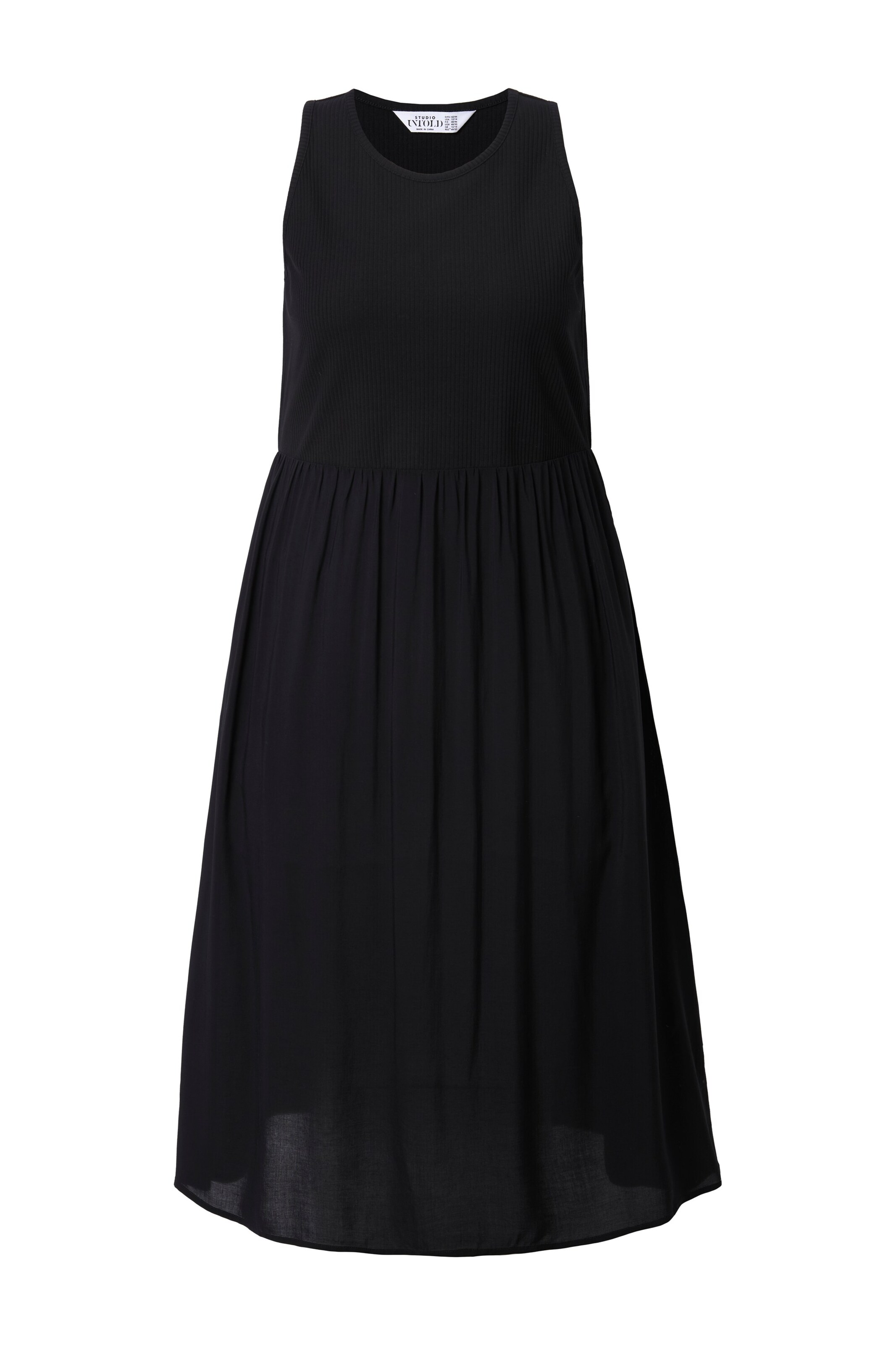 Studio Untold Kleid in Schwarz: Vorderseite