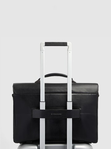 Sac d’ordinateur portable Piquadro en noir
