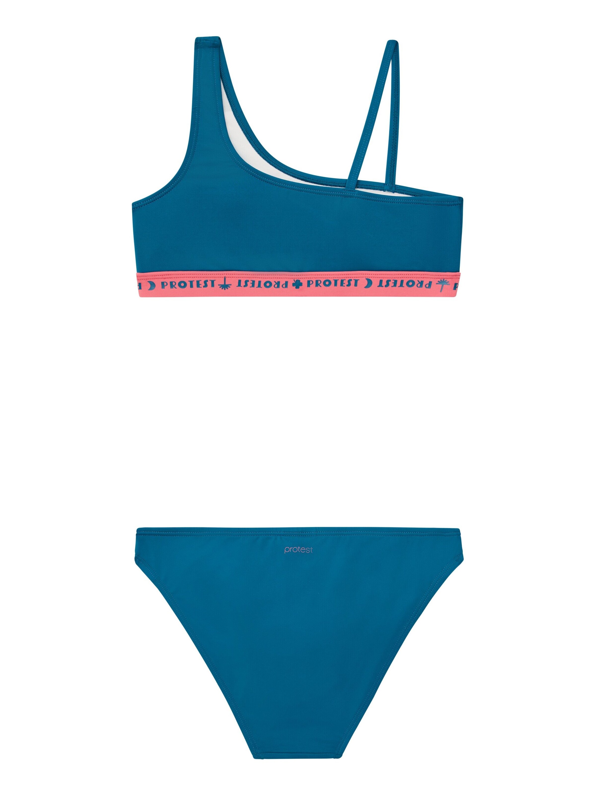 PROTEST Bustier Bikini 'PRTCassis JR'‌‌‌‌‌‌ in Blau