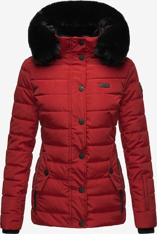 Veste d’hiver NAVAHOO en rouge : devant