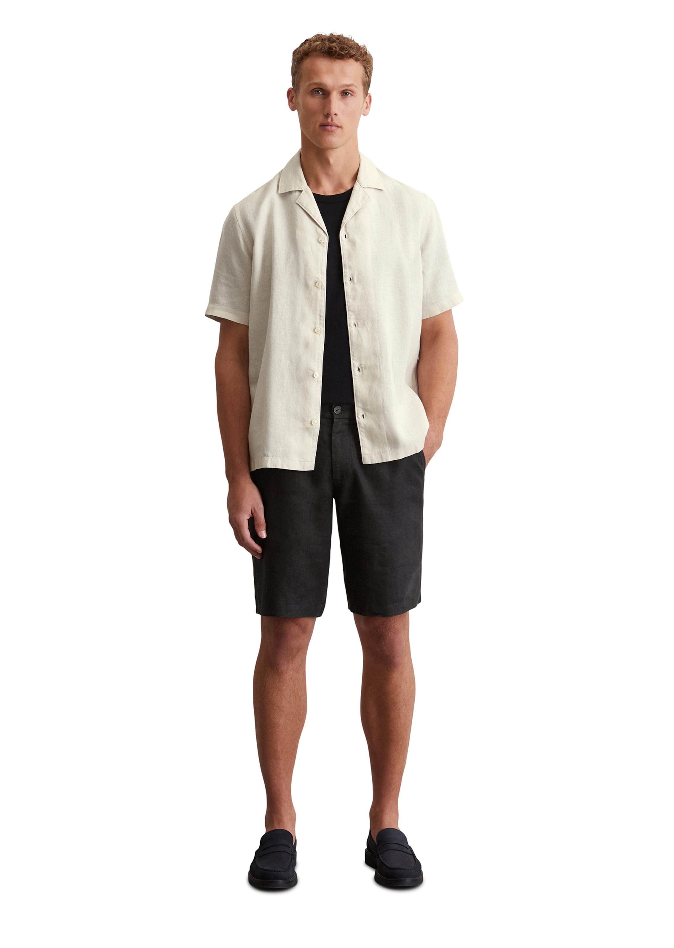 Marc O'Polo Regular Fit Hemd in Braun