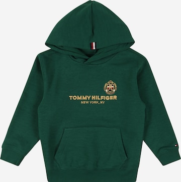 TOMMY HILFIGER - Sweatshirt em verde: frente
