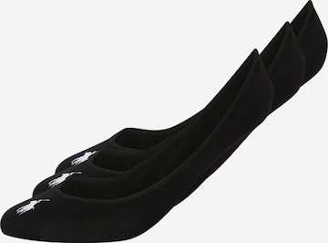 Polo Ralph Lauren Κάλτσες σουμπά σε μαύρο: μπροστά