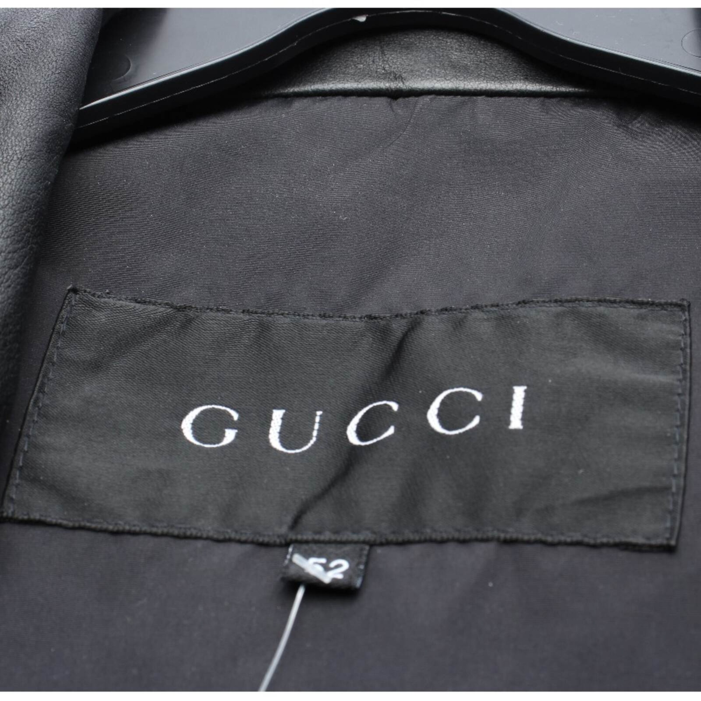Gucci Jacket & Coat in L-XL in Black