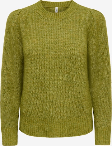 ONLY Sweater 'ONLVIGGA' in Green: front