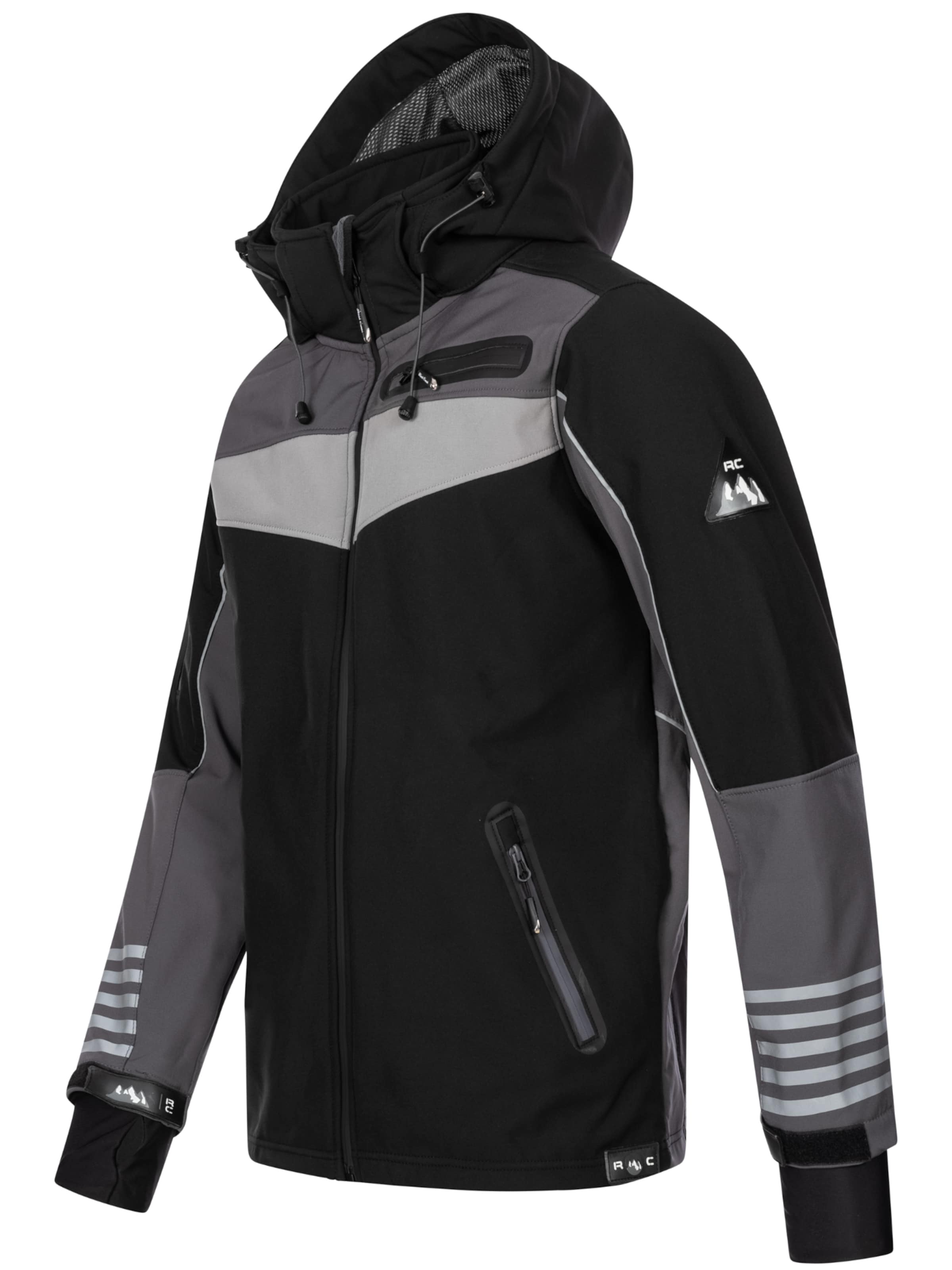 Rock Creek Funktionsjacke in Schwarz