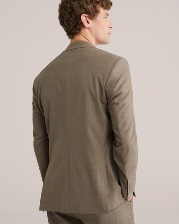 WE Fashion Слим Пиджак в Серый