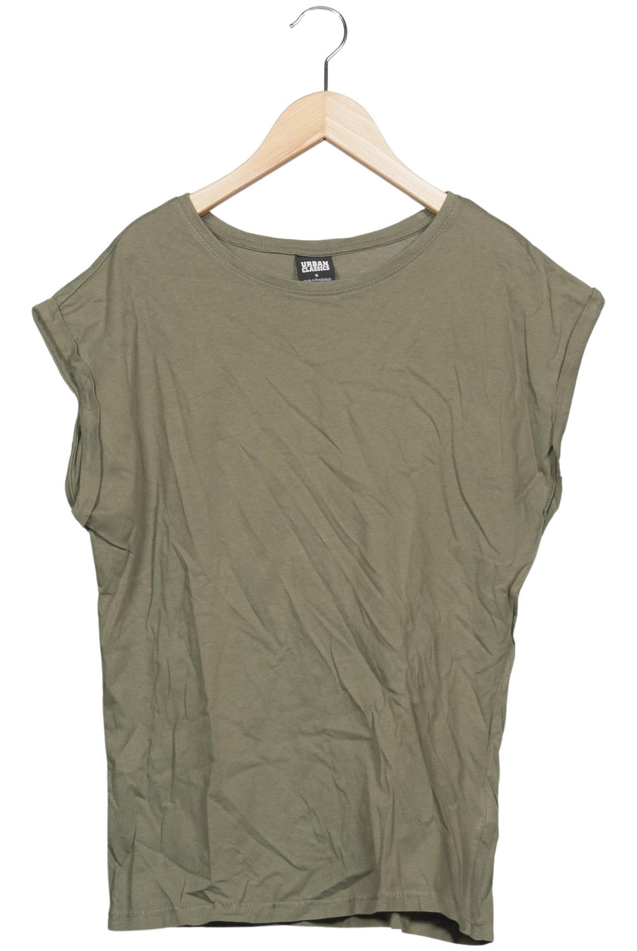 Urban Classics Top & Shirt in S in Green: front