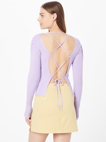 Pull-over Warehouse en violet