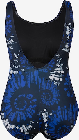 Ulla Popken Swimsuit in Blue