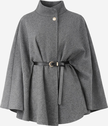 Elara Cape 'Bolero' in Grijs: voorkant