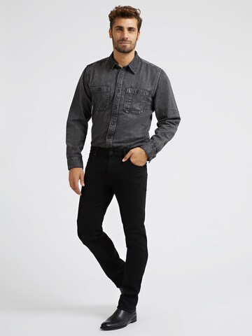 GUESS Slimfit Jeans 'Angels' in Schwarz