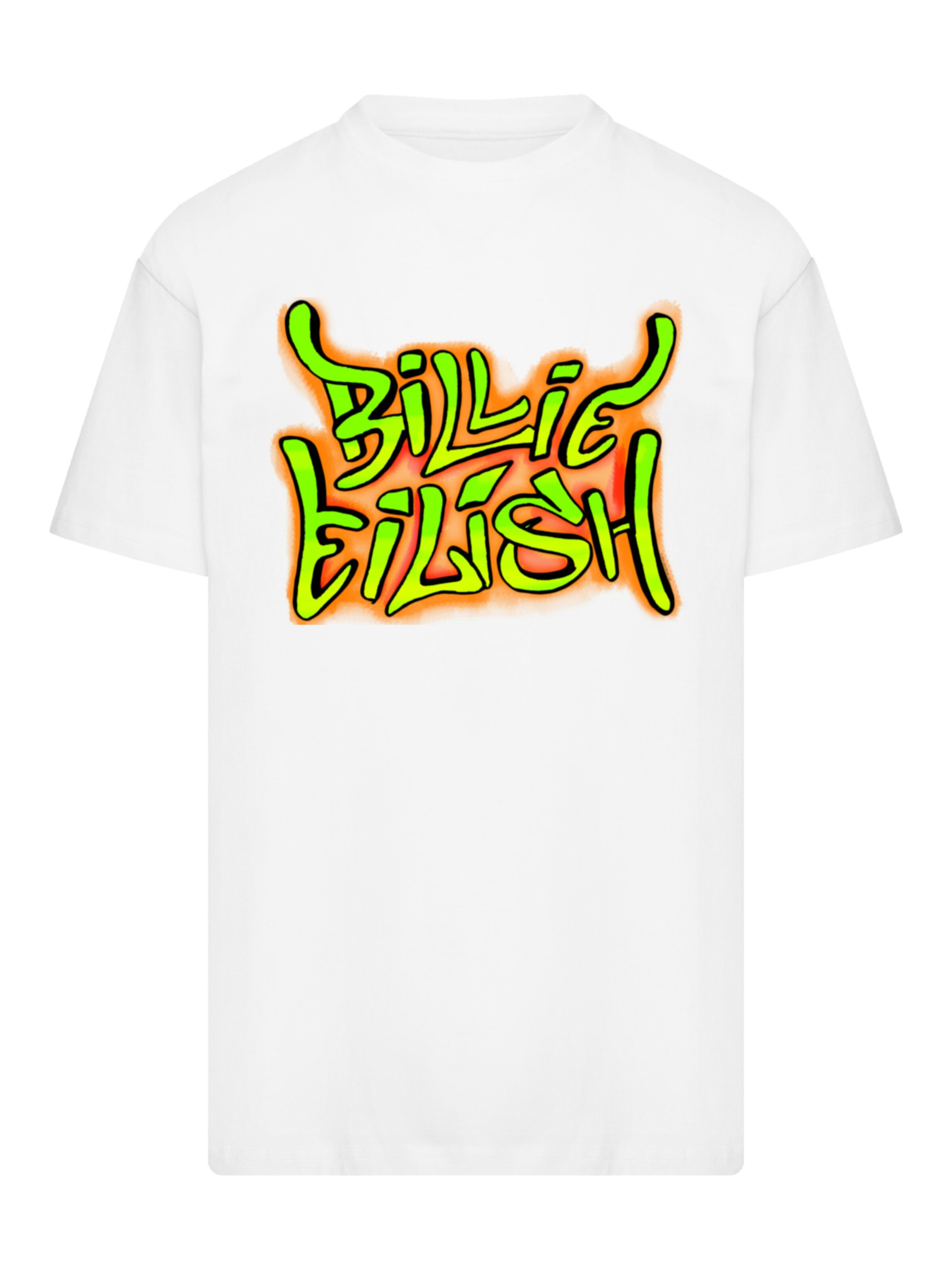 F4NT4STIC Shirt 'Billie Eilish' in White: front