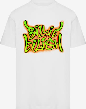 F4NT4STIC Shirt 'Billie Eilish' in White: front