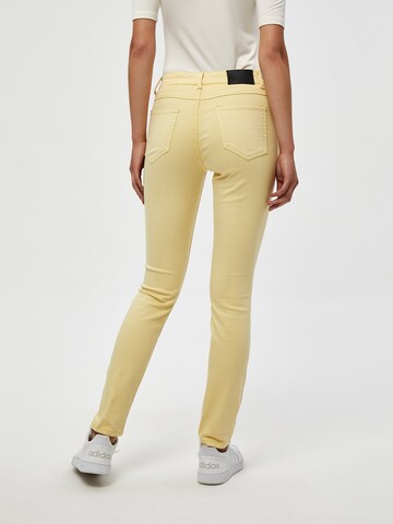 DESIRES Skinny Jeans 'Lola' in Geel