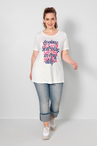 T-shirt Janet & Joyce en blanc