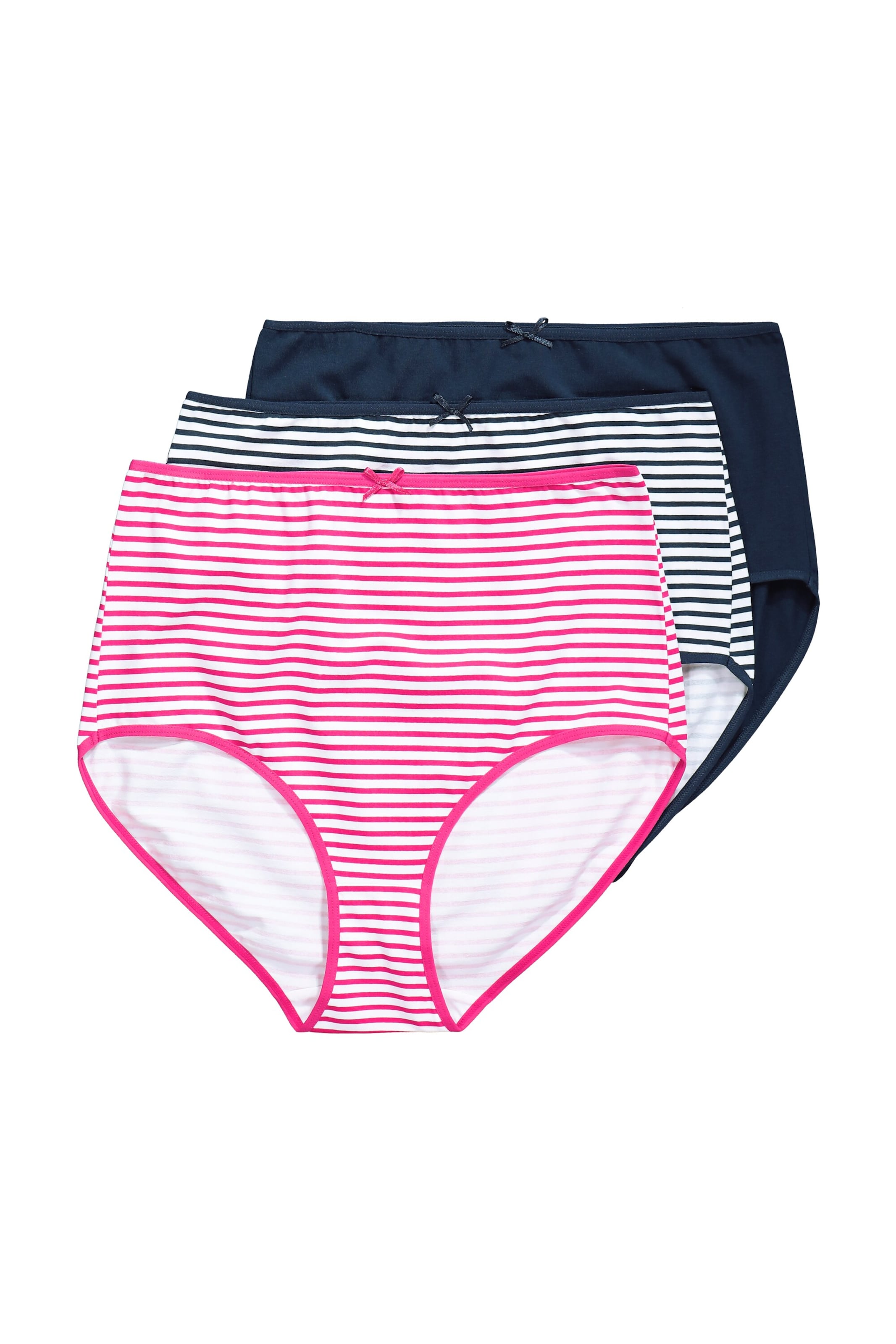 Ulla Popken Slip in Blau: Vorderseite