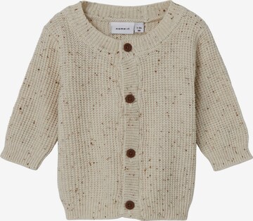 NAME IT Knit Cardigan 'KAMAL' in Beige: front