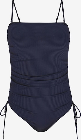 mėlyna NAEMI Bandeau Maudymosi kostiumėlis: priekis