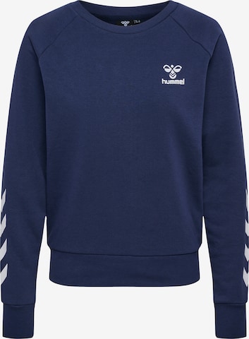 Hummel Sweatshirt 'Noni' in Blue: front