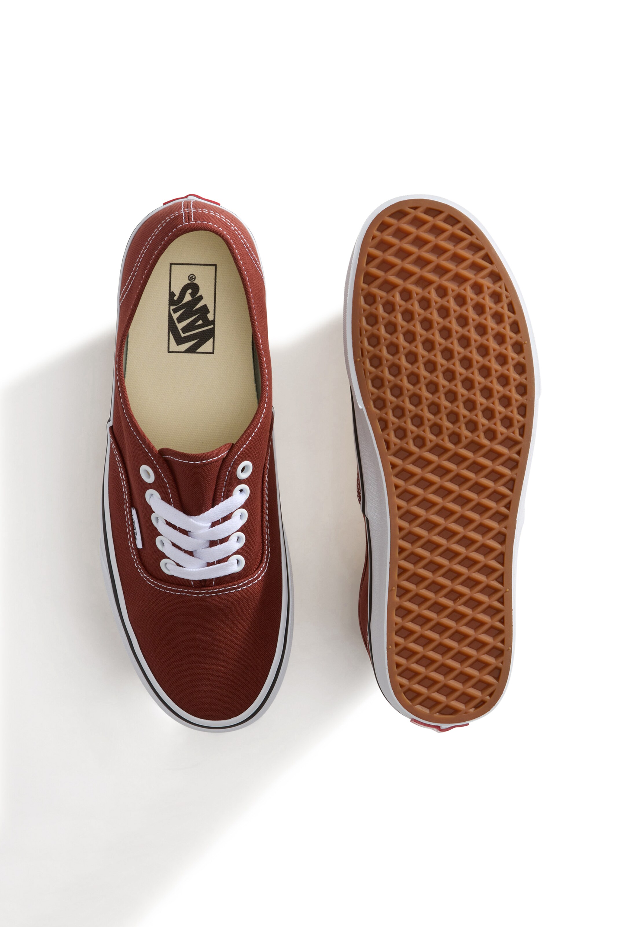 VANS Низкие кроссовки 'Authentic' в Коричневый