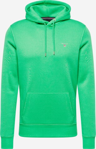 Sweat-shirt GANT en vert : devant