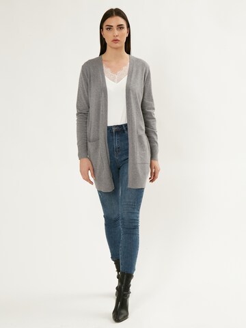 Influencer Knit cardigan in Grey