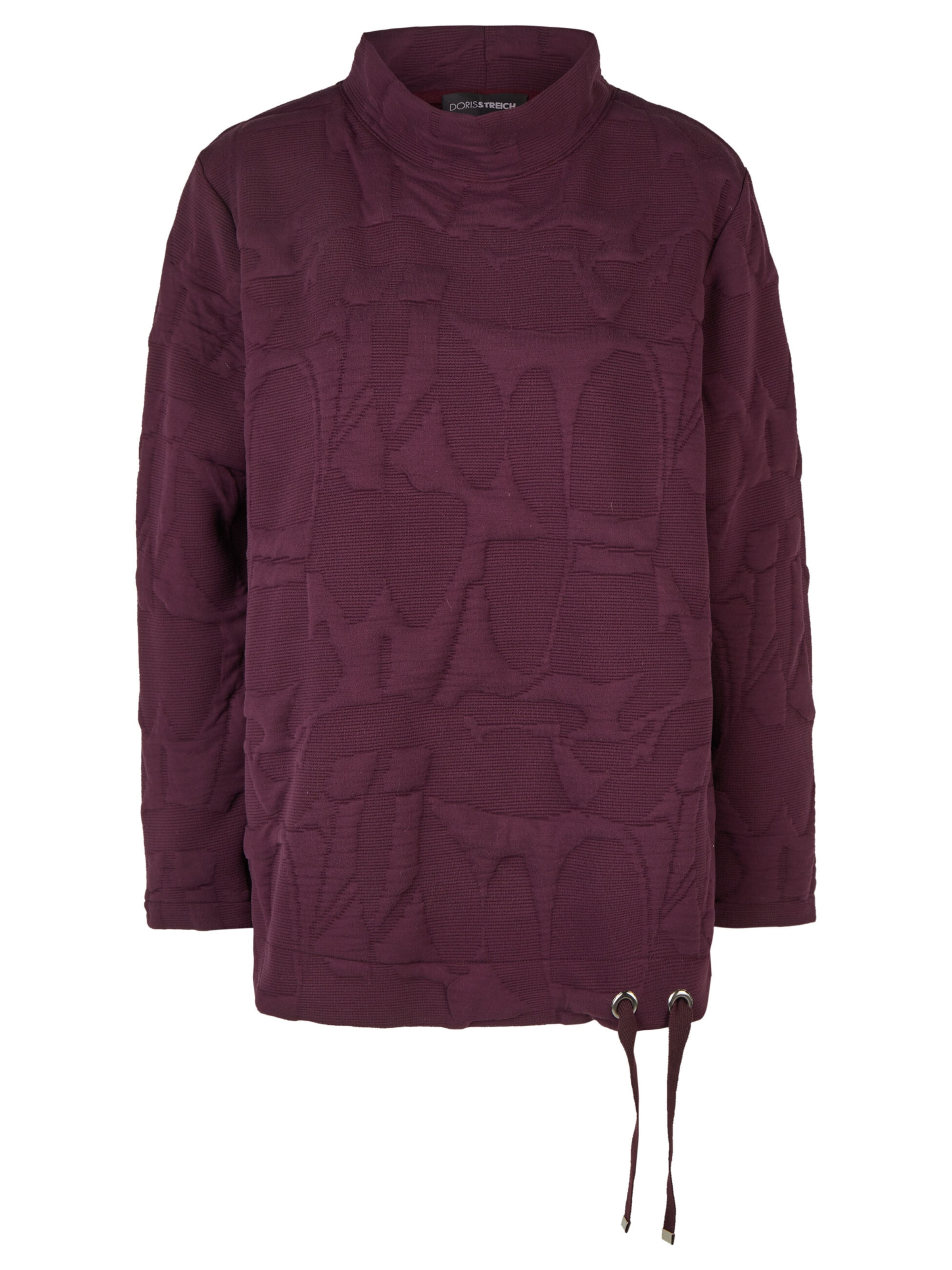 Doris Streich Sweatshirt in Purple: front