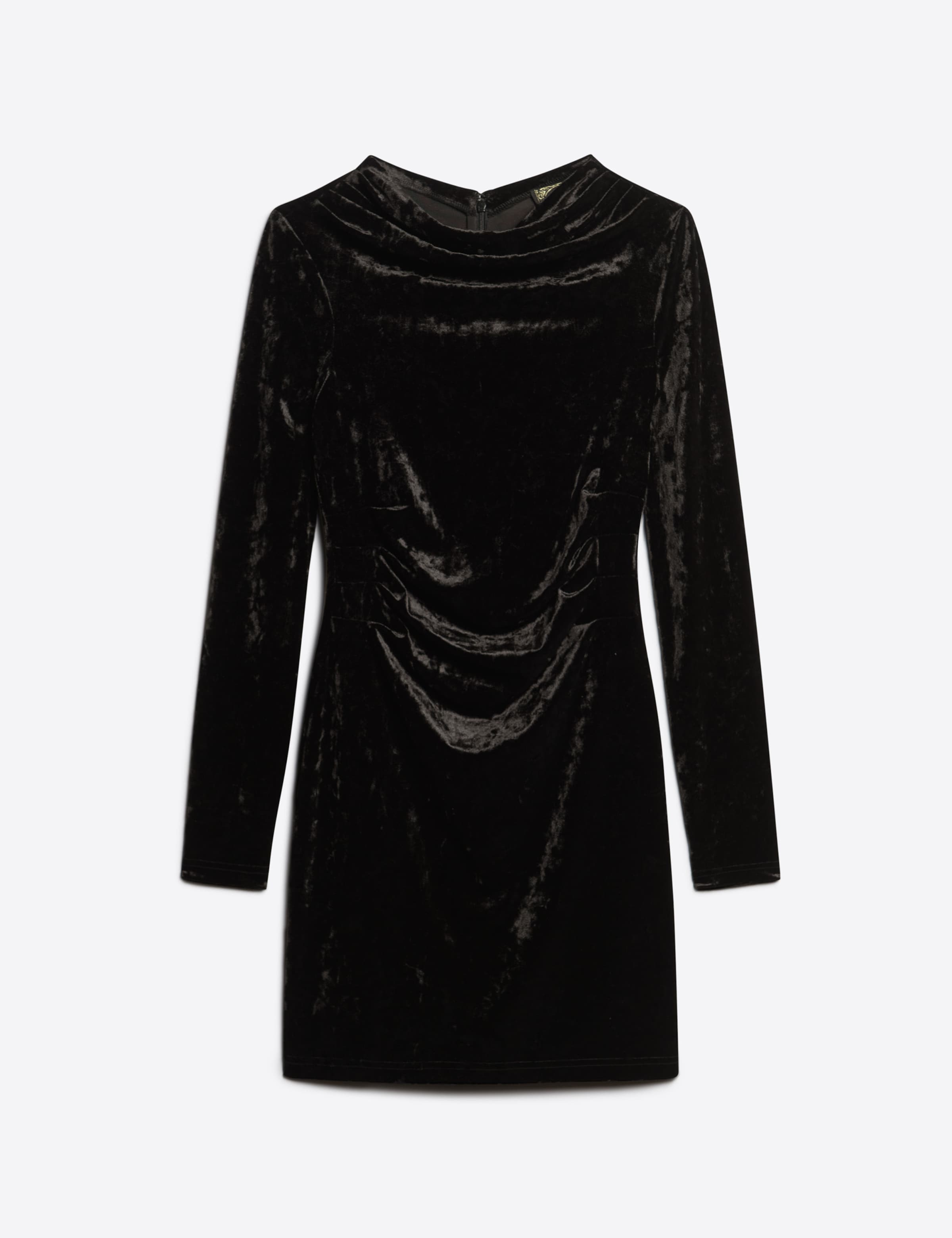 Robe de cocktail Superdry en noir : devant