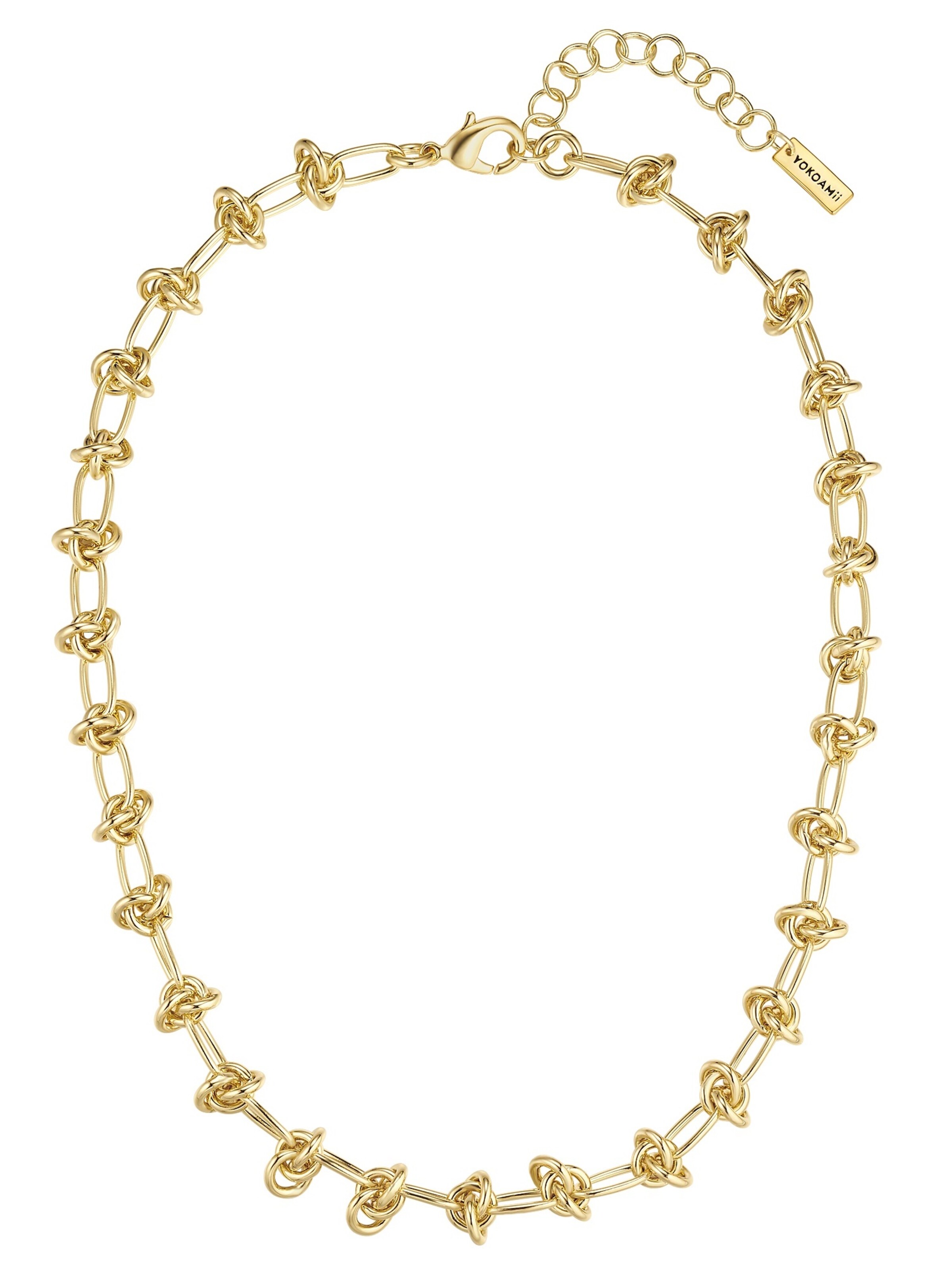 Yokoamii Necklace in Gold: front