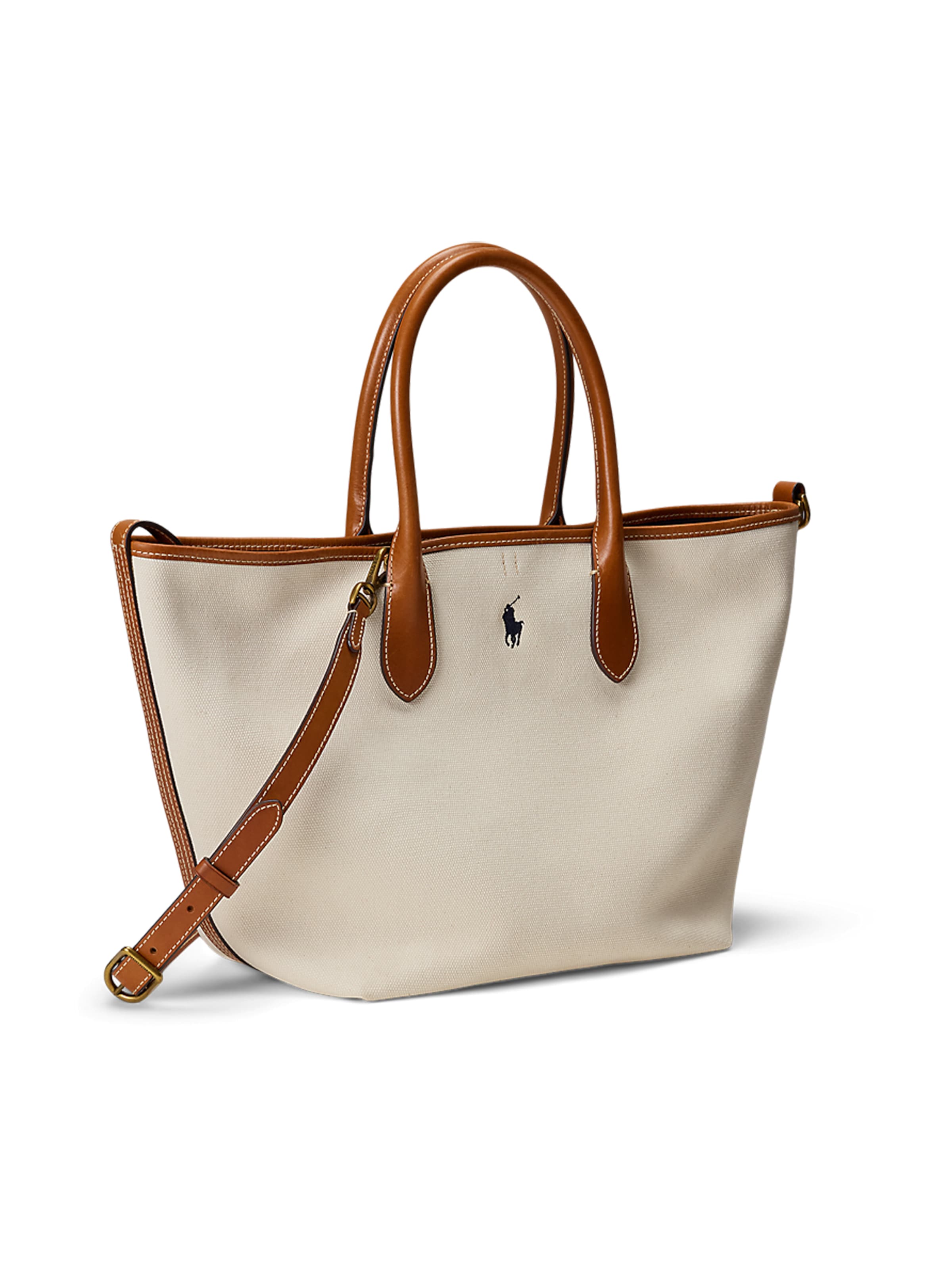 Polo Ralph Lauren Nakupovalna torba | bež barva: sprednja stran
