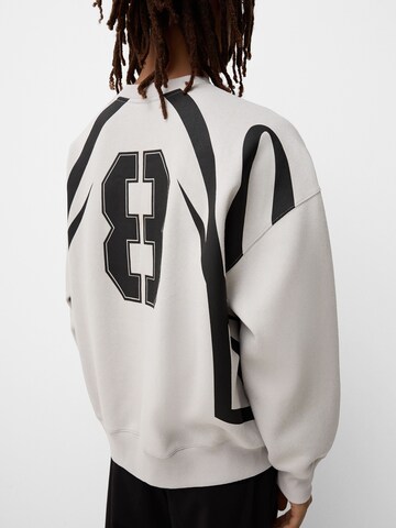Bershka Sweatshirt in Grey