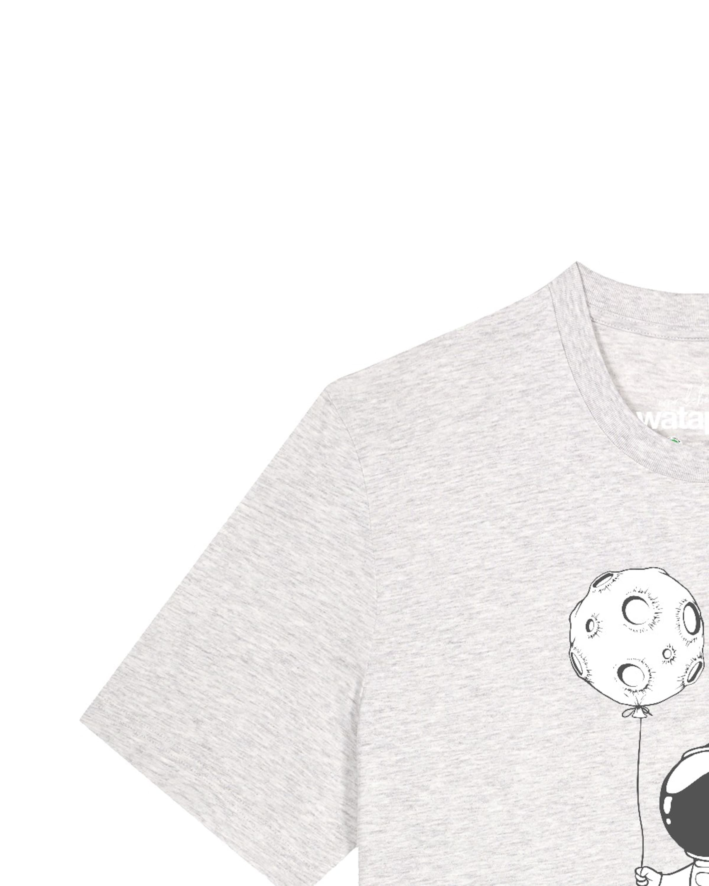 T-Shirt 'Kleiner Astronaut Mit Luftballon' Watapparel en blanc