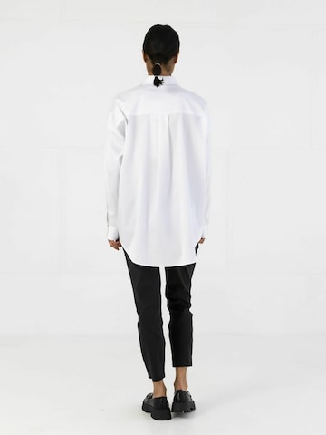 Coster Copenhagen Shirt ' Boxy ' in White