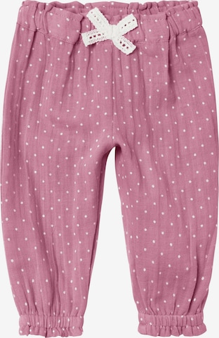 NAME IT - Tapered Pantalón 'Deanne' en rosa: frente