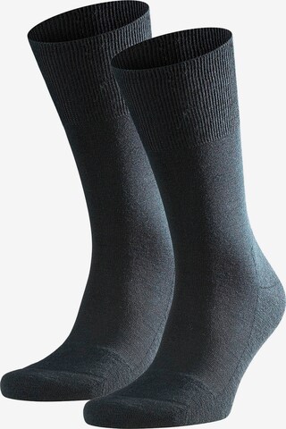 FALKE Socks in Black: front