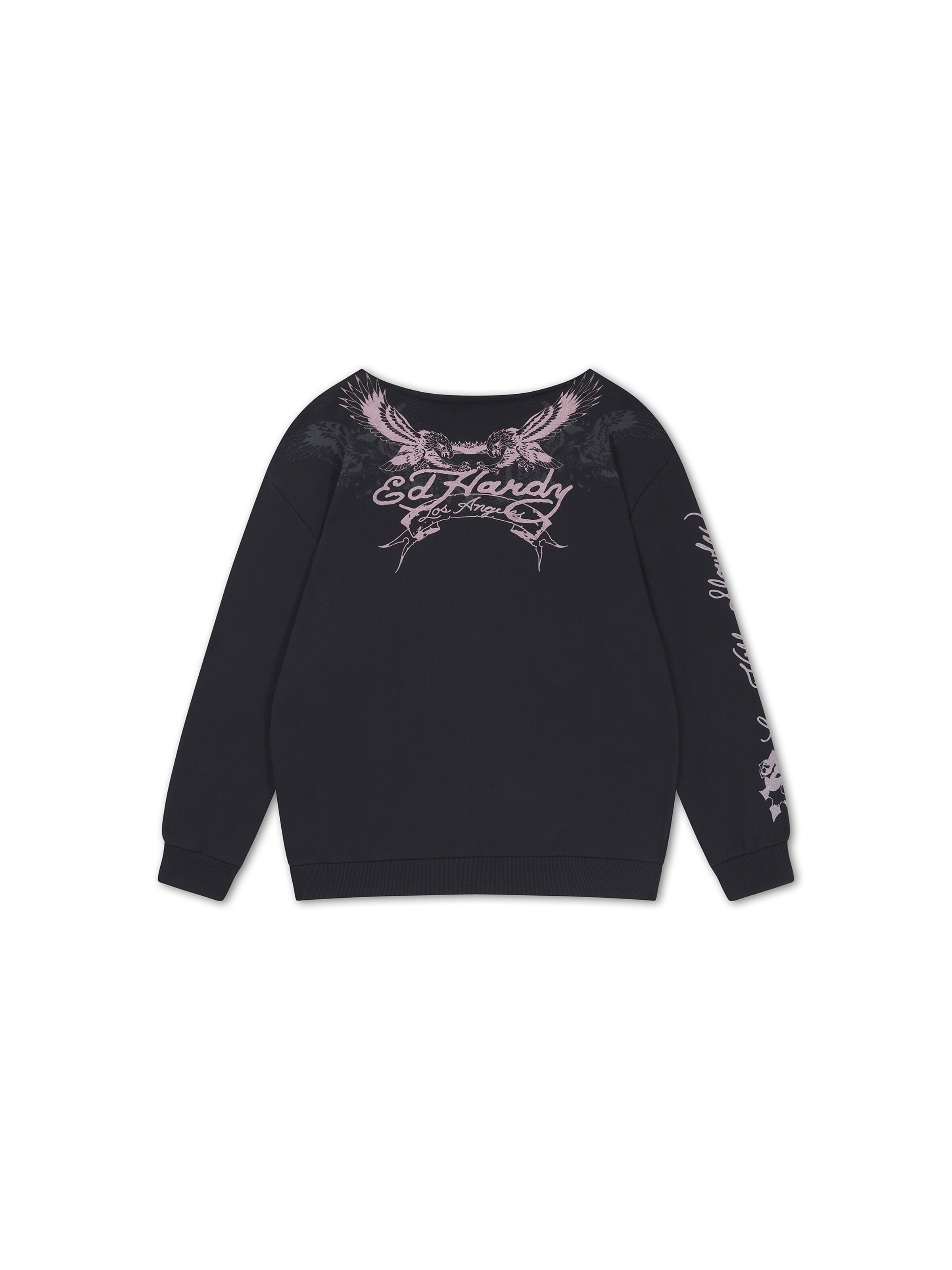 juoda Ed Hardy Megztinis: galas