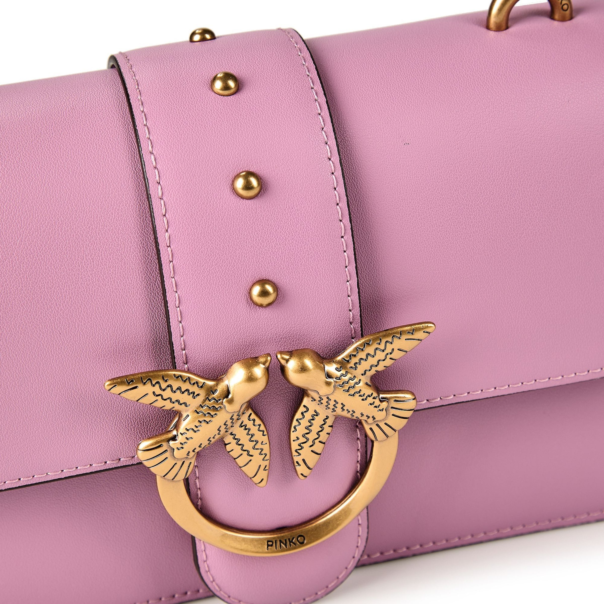 PINKO Schoudertas 'Love One' in Lila