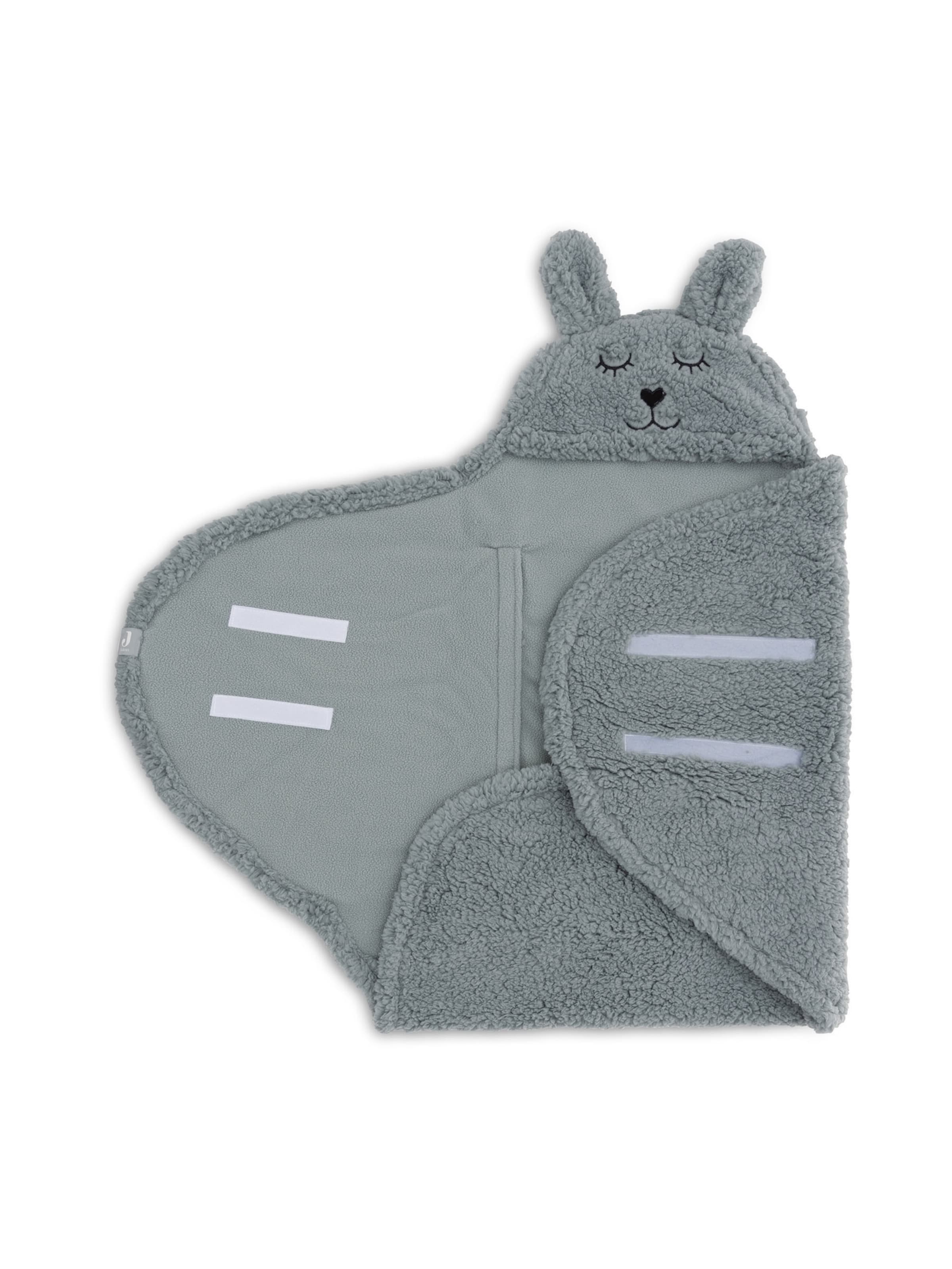 Jollein Baby blanket 'Bunny' in Grey: front