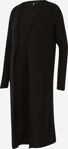 Vero Moda Maternity Плетена жилетка 'ANEPAYA' в черно: отпред