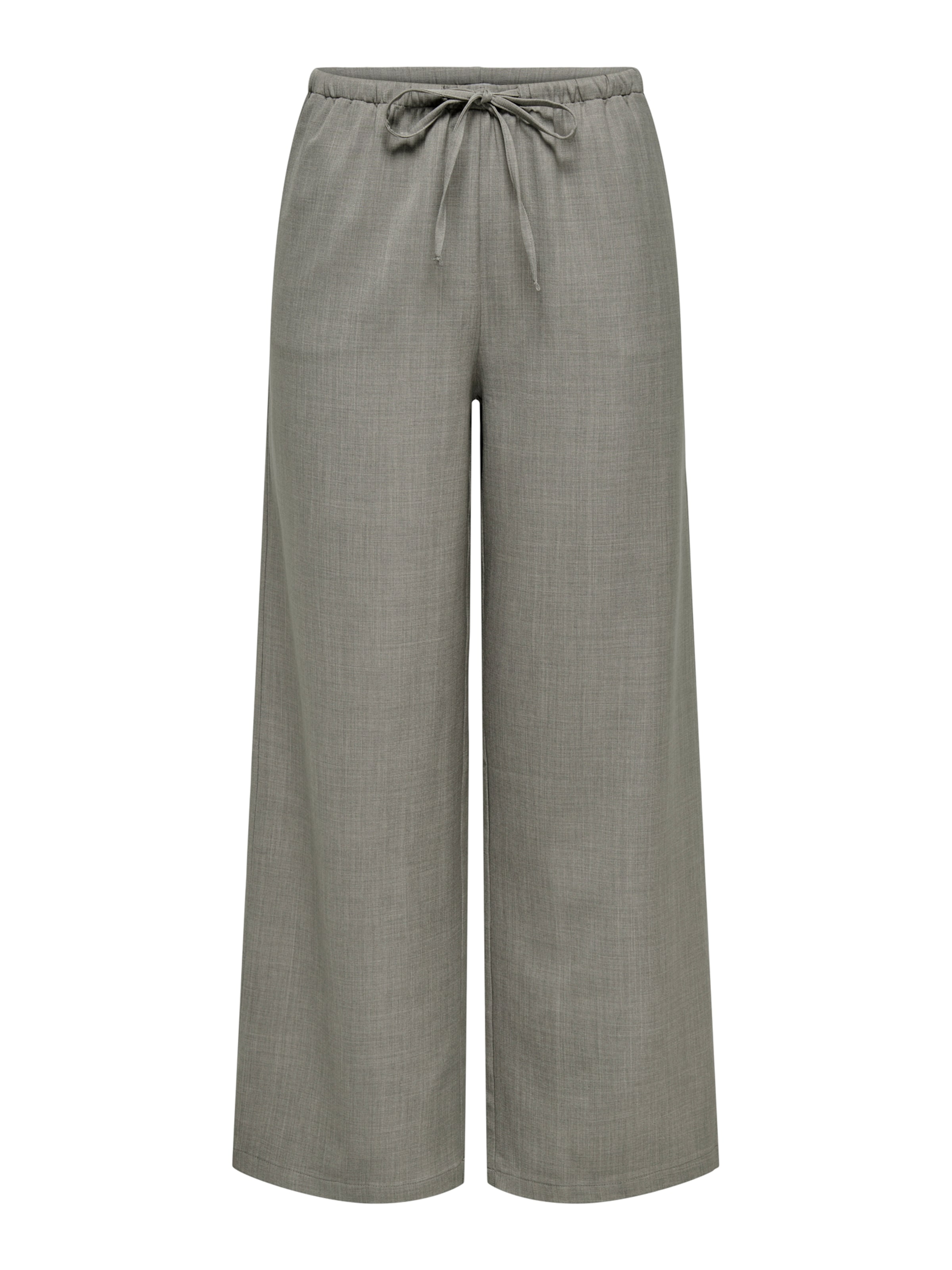 JDY Wide leg Pants 'JDYNina' in Green: front